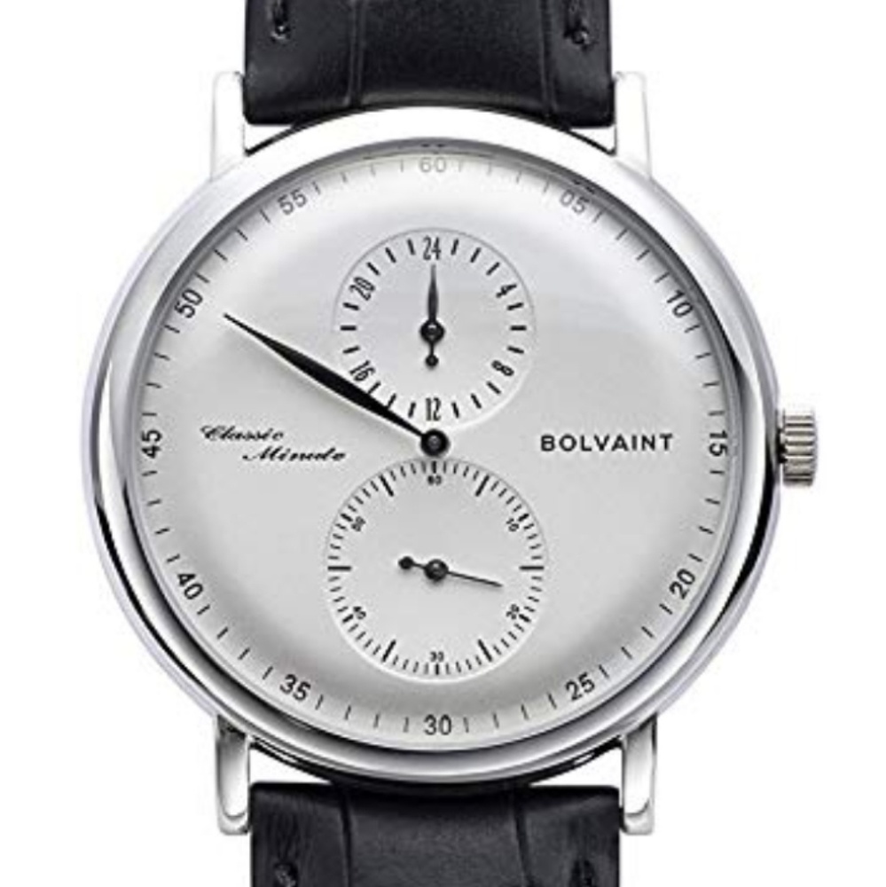 Bolvaint eanes men's watch-classic minute (white)